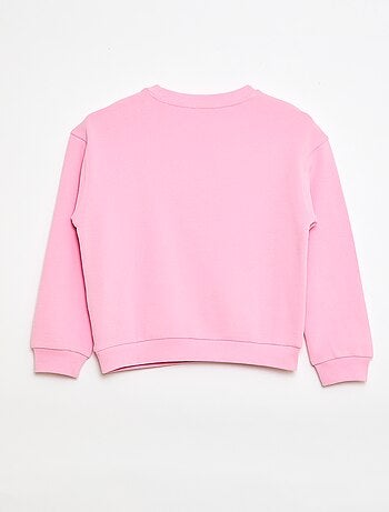 Sweat em French Terry com estampado frontal