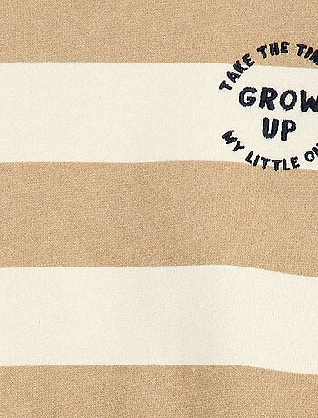 Sweat em moletom bordado