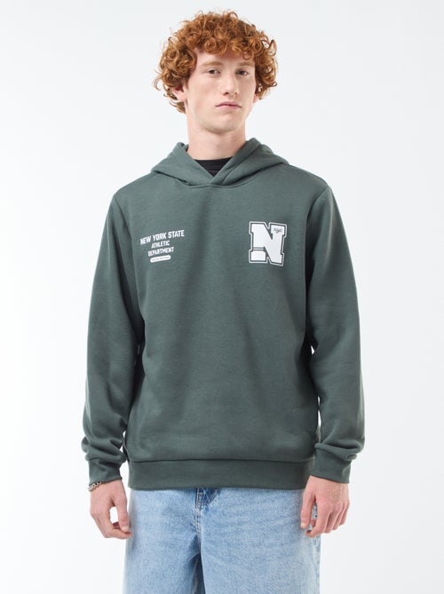 Sweat em moletom com estampado - Kiabi