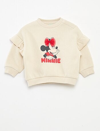 Sweat em moletom 'Disney' 'Branca de Neve' com folho