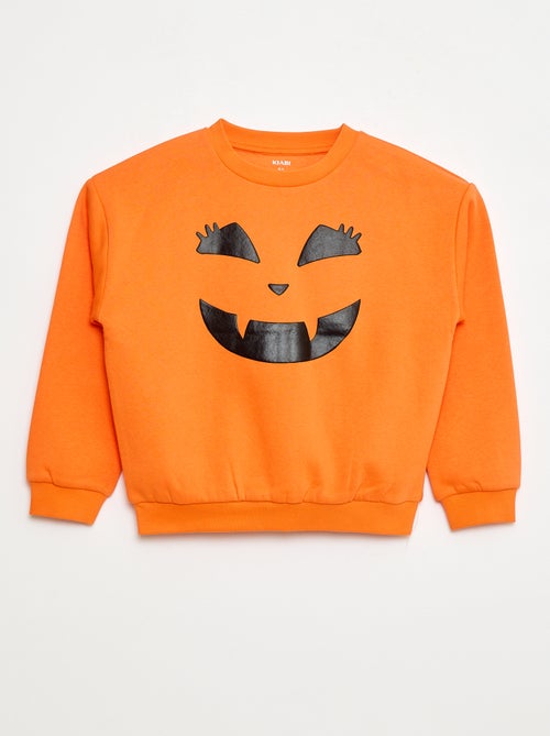 Sweat em moletom estampado 'Halloween' - Kiabi