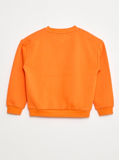 Sweat em moletom estampado 'Halloween' - Kiabi