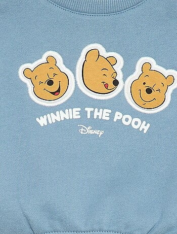 Sweat em moletom estampado 'Winnie'