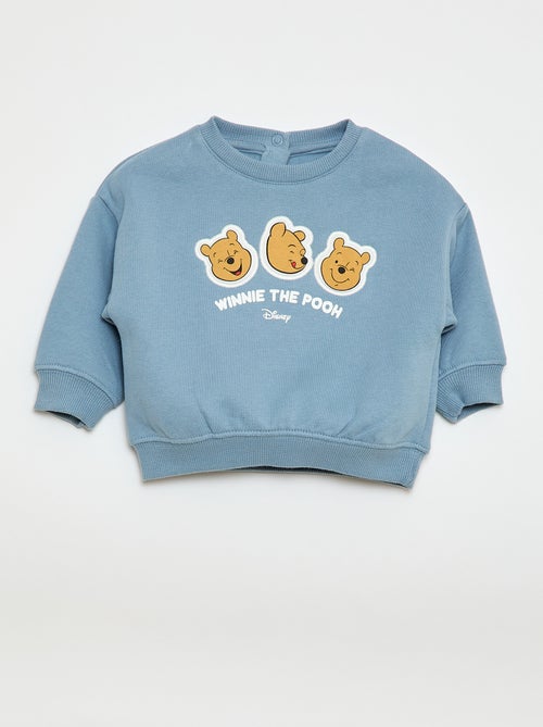 Sweat em moletom estampado 'Winnie' - Kiabi