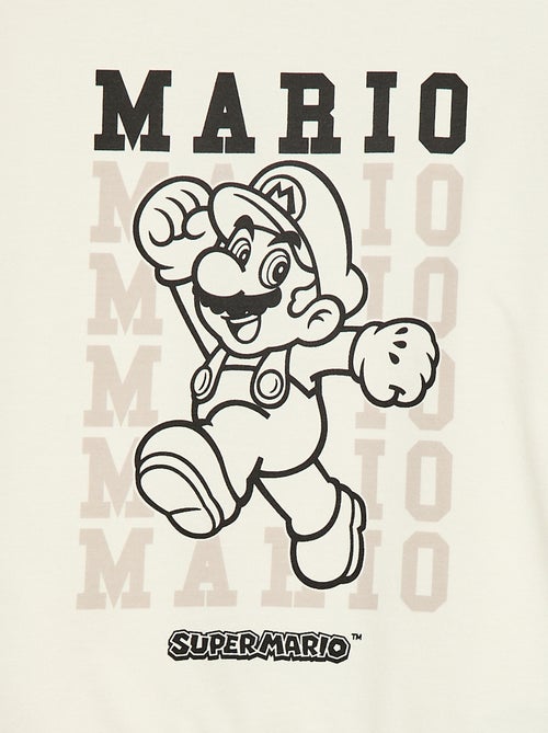 Sweat em moletom felpudo estampado 'Super Mario' - Kiabi