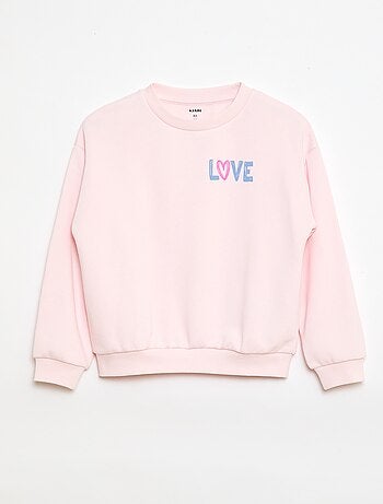 Sweat em moletom leve