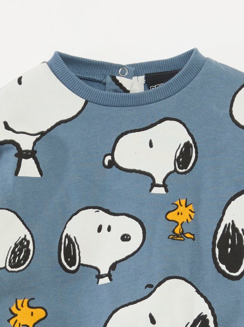 Sweat em moletom 'Snoopy' - Kiabi