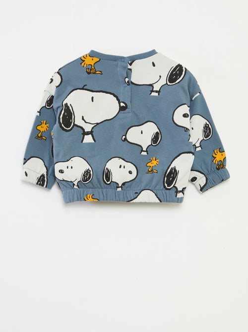 Sweat em moletom 'Snoopy' - Kiabi