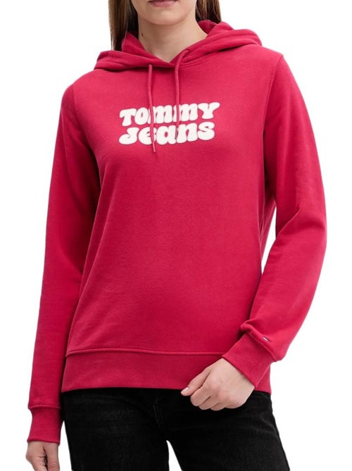 Sweat Escuro Rosa com Logótipo Tommy Hilfiger para Mulher - Kiabi Sweat Escuro Rosa com Logótipo Tommy Hilfiger para Mulher - Kiabi