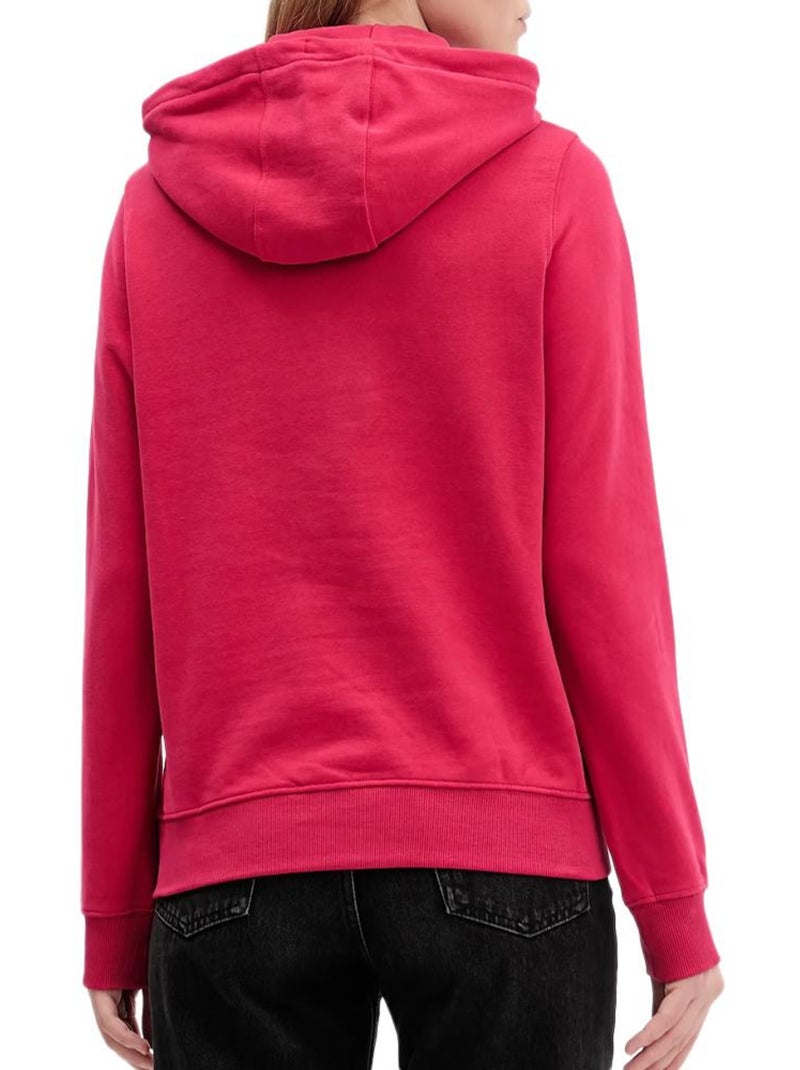 Sweat Escuro Rosa com Logótipo Tommy Hilfiger para Mulher Rosa - Kiabi