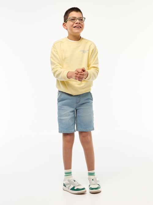 Sweat estampado - Coleção fácil de vestir - Kiabi