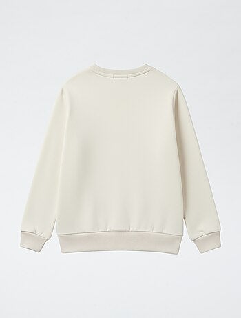 Sweat estampado 'Bluey' em french terry algodão liso