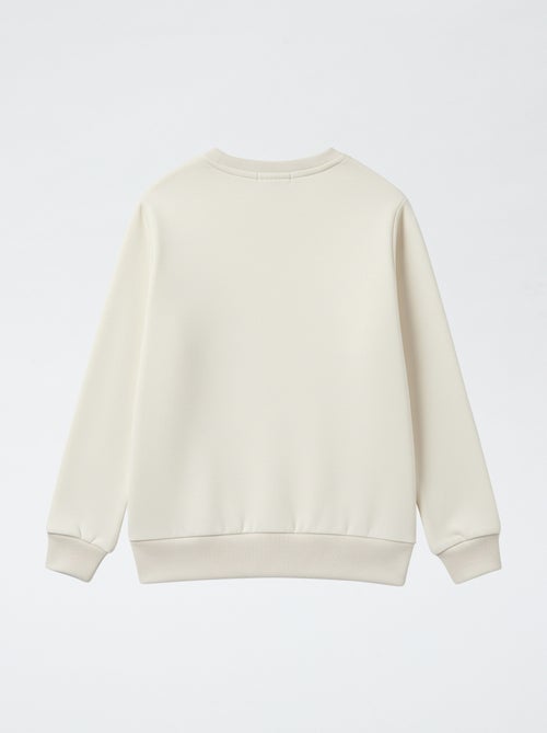 Sweat estampado 'Bluey' em french terry algodão liso - Kiabi