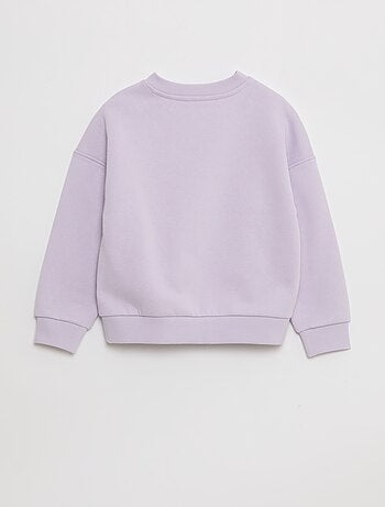 Sweat estampado com fechos de pressão magnéticos no ombro - So Easy