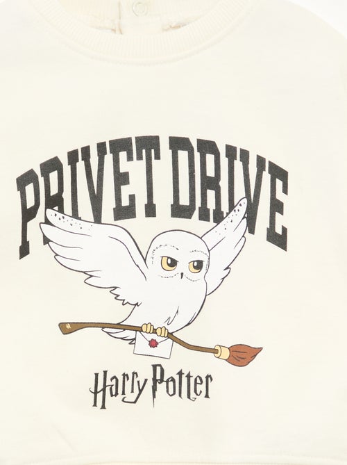 Sweat estampado 'Disney' 'Harrypotter' em algodão - Kiabi