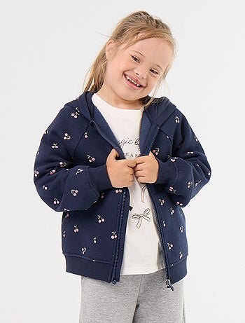Sweat estampado em moletão - coleção fácil de vestir