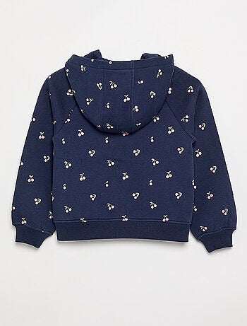 Sweat estampado em moletão - coleção fácil de vestir