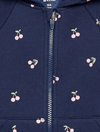 Sweat estampado em moletão - coleção fácil de vestir