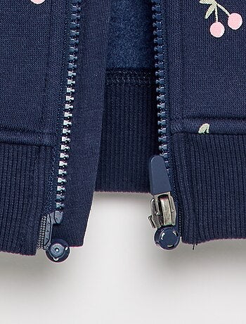 Sweat estampado em moletão - coleção fácil de vestir