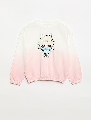 Sweat estampado 'Gabby's dollhouse' em algodão