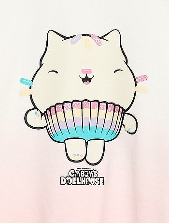 Sweat estampado 'Gabby's dollhouse' em algodão