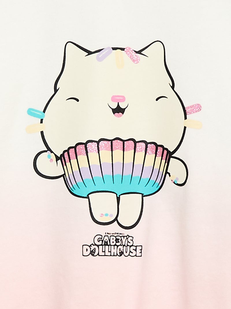 Sweat estampado 'Gabby's dollhouse' em algodão Rosa - Kiabi