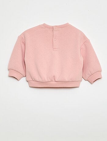 Sweat estampado gola redonda