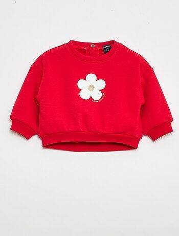 Sweat estampado gola redonda