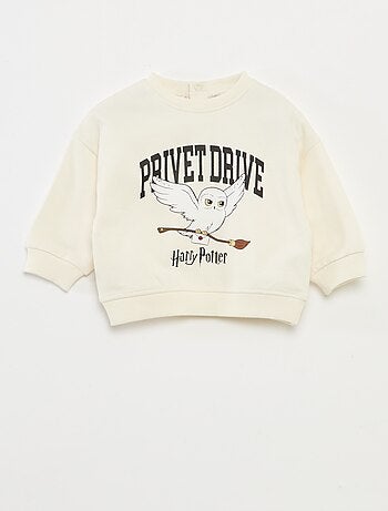 Sweat estampado 'Harry Potter' em algodão