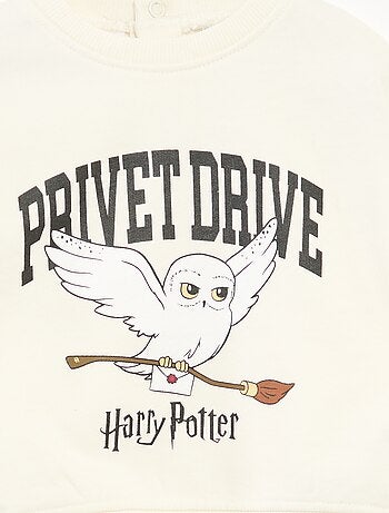 Sweat estampado 'Harry Potter' em algodão