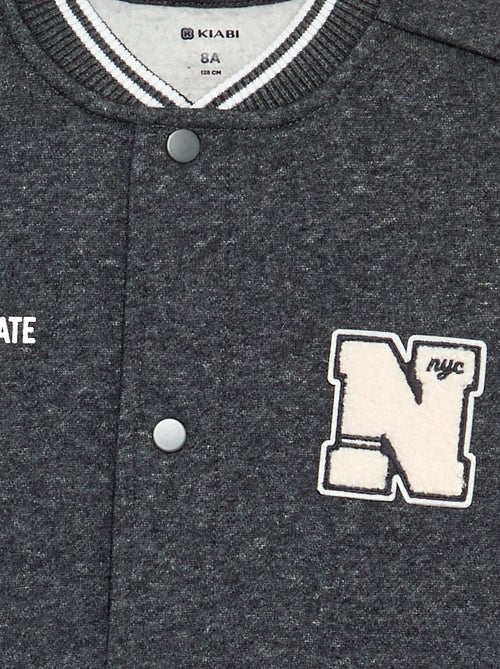 Sweat estilo campus - coleção fácil de vestir - Kiabi