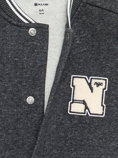 Sweat estilo campus - coleção fácil de vestir - Kiabi