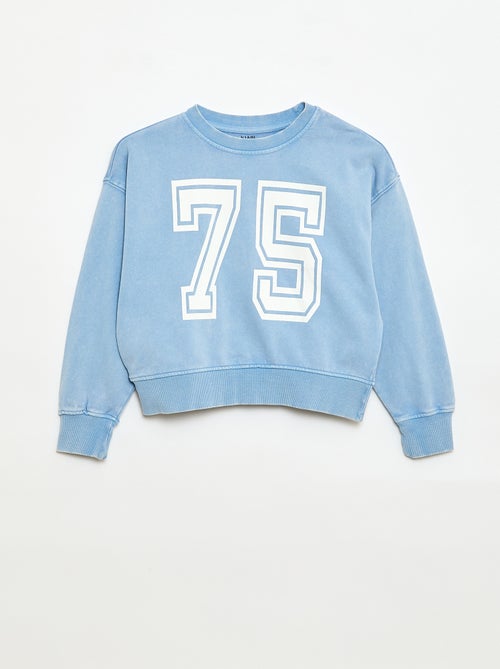 Sweat estilo campus - Kiabi