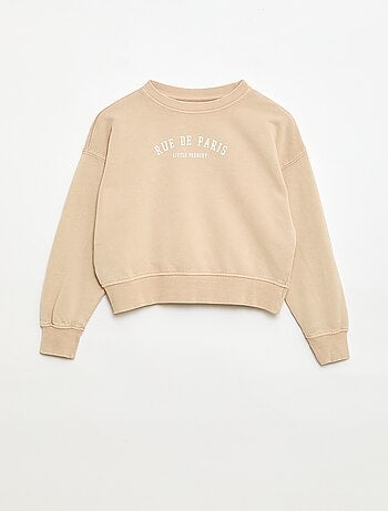 Sweat estilo campus