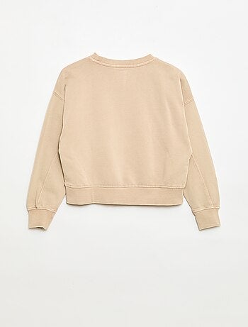 Sweat estilo campus