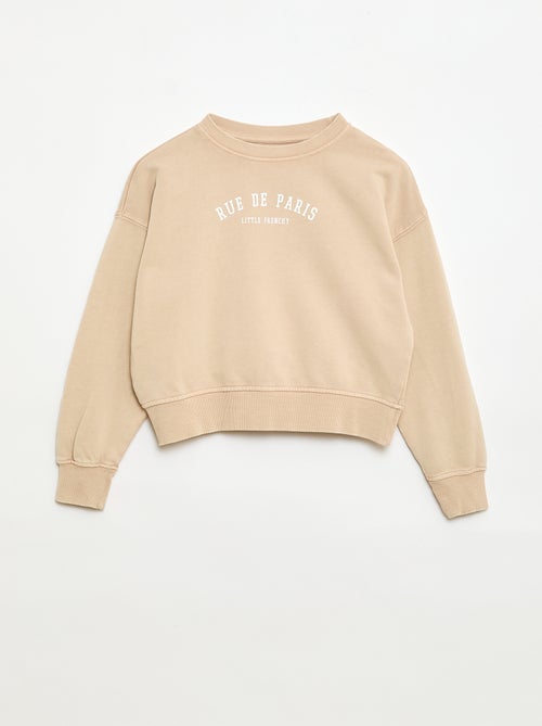 Sweat estilo campus - Kiabi