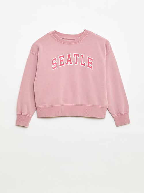 Sweat estilo campus - Kiabi