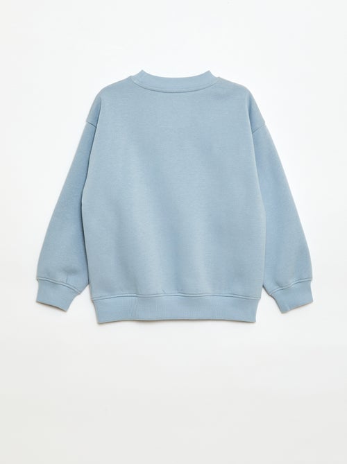 Sweat folgado com motivo "brother" - Kiabi