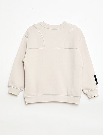 Sweat folgado em moletom