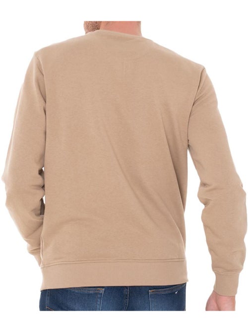 Sweat guess bege bordado para homem - Kiabi