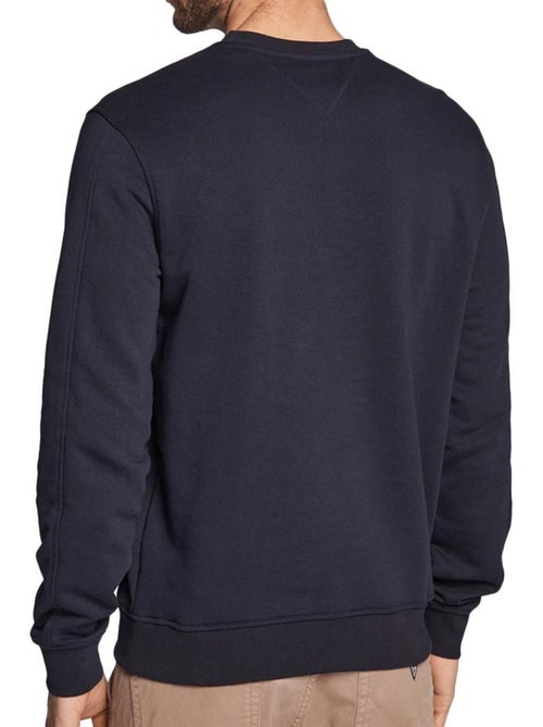 Sweat guess de homem azul-marinho em fleece - Kiabi