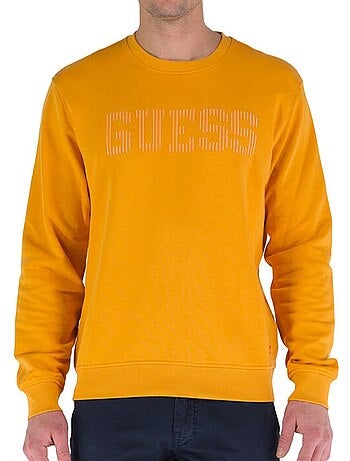 Sweat kaki de homem guess beau cn fleece