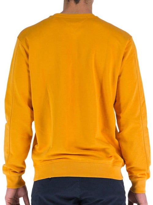 Sweat guess laranja para homem em fleece - Kiabi Sweat guess laranja para homem em fleece - Kiabi