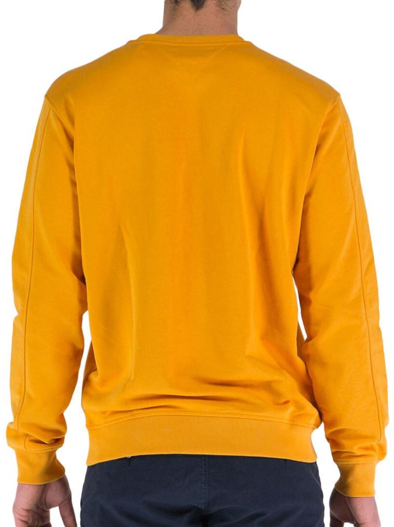 Sweat guess laranja para homem em fleece Laranja - Kiabi