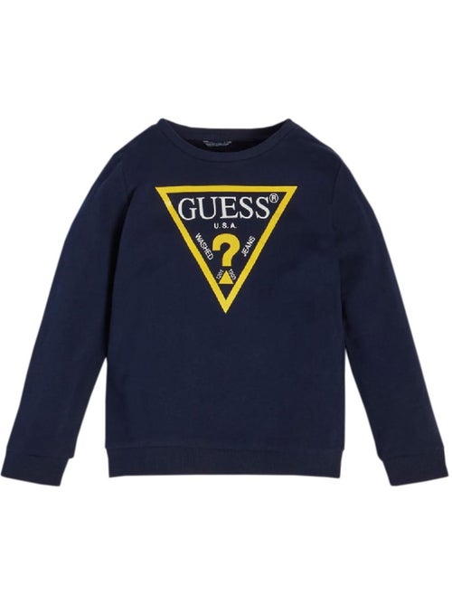 Sweat Guess para Rapaz Azul Marinho - Kiabi