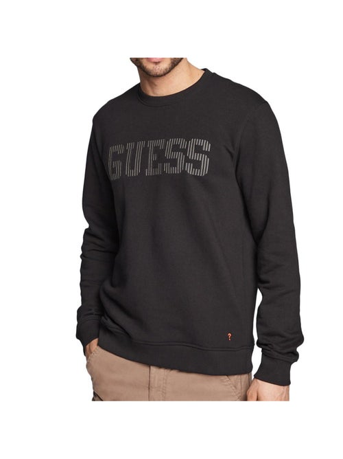Sweat guess preto para homem - coleção beau cn fleece - Kiabi Sweat guess preto para homem - coleção beau cn fleece - Kiabi