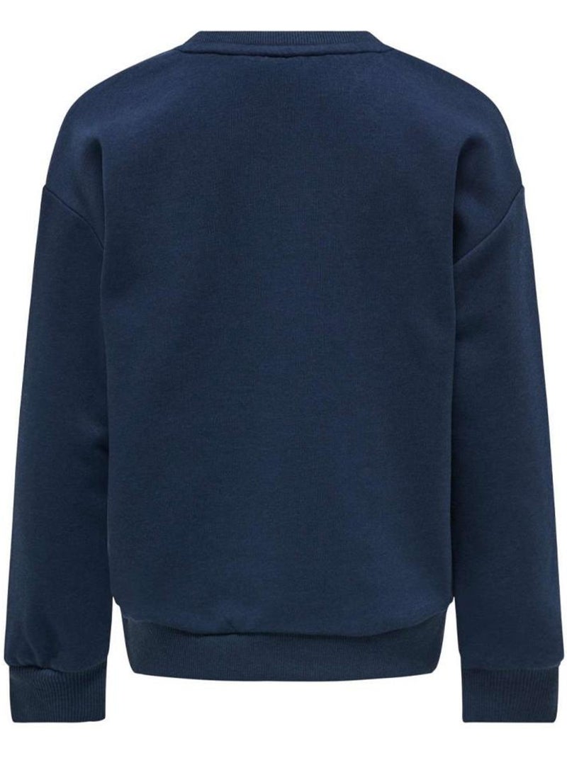 Sweat gyda azul para menina kids only Azul - Kiabi