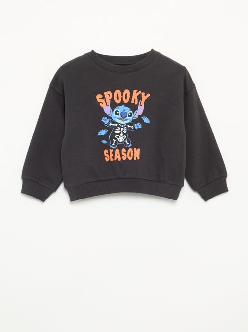 Sweat \'Halloween\' \'Disney\' \'Stitch\' - Kiabi