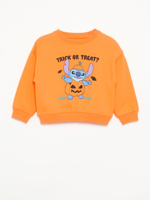Sweat \'Halloween\' \'Disney\' \'Stitch\' - Kiabi