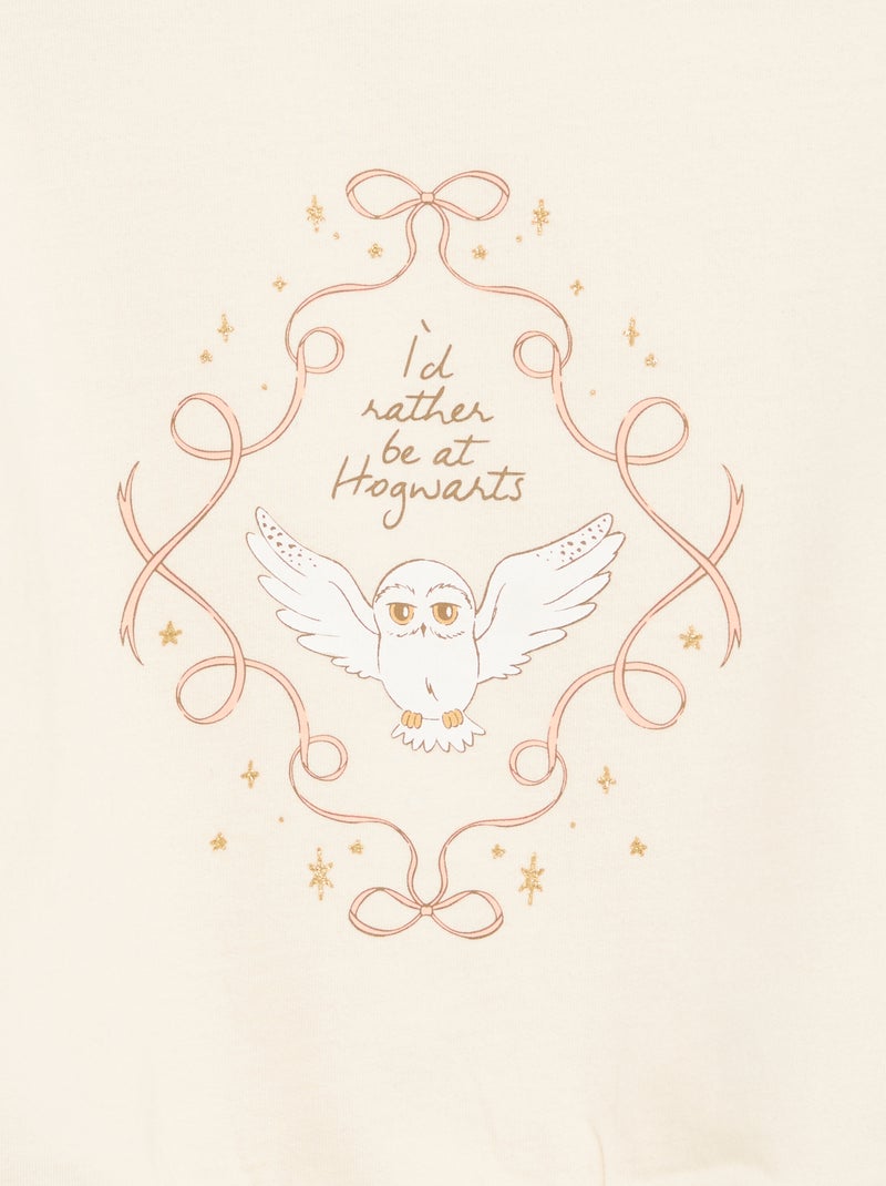Sweat 'Harry Potter' de polar Bege - Kiabi